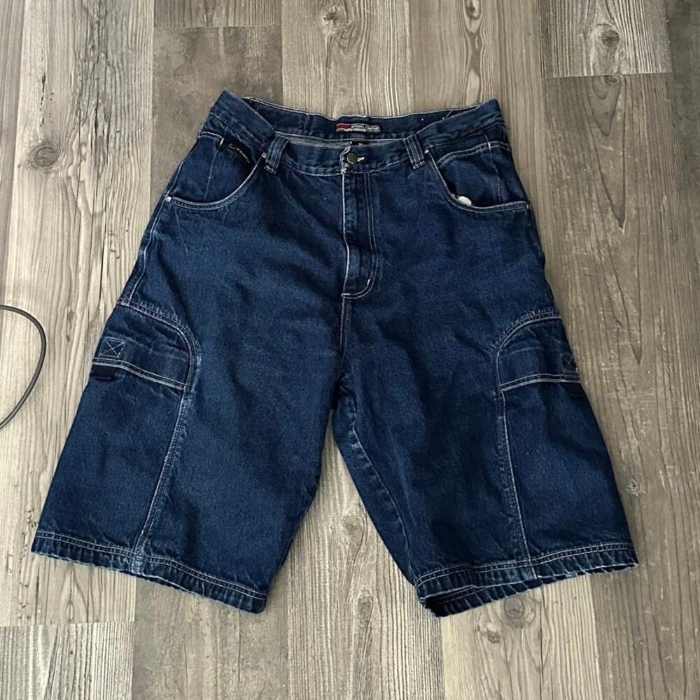 fubu apparal company cargo shorts jorts jean
